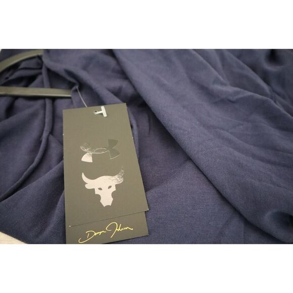 Under Armour 1382279-410 Men's Sz XL Navy Blue Project Rock Sleeveless Hoodie - Picture 4 of 8